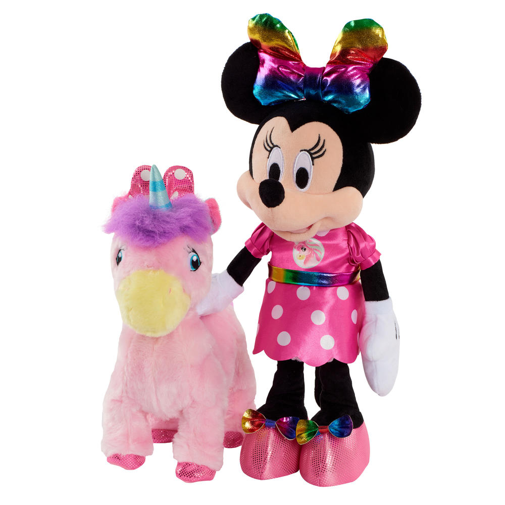 Minnie Mouse Minnie Walk & Dance Unicorn Feature Plush