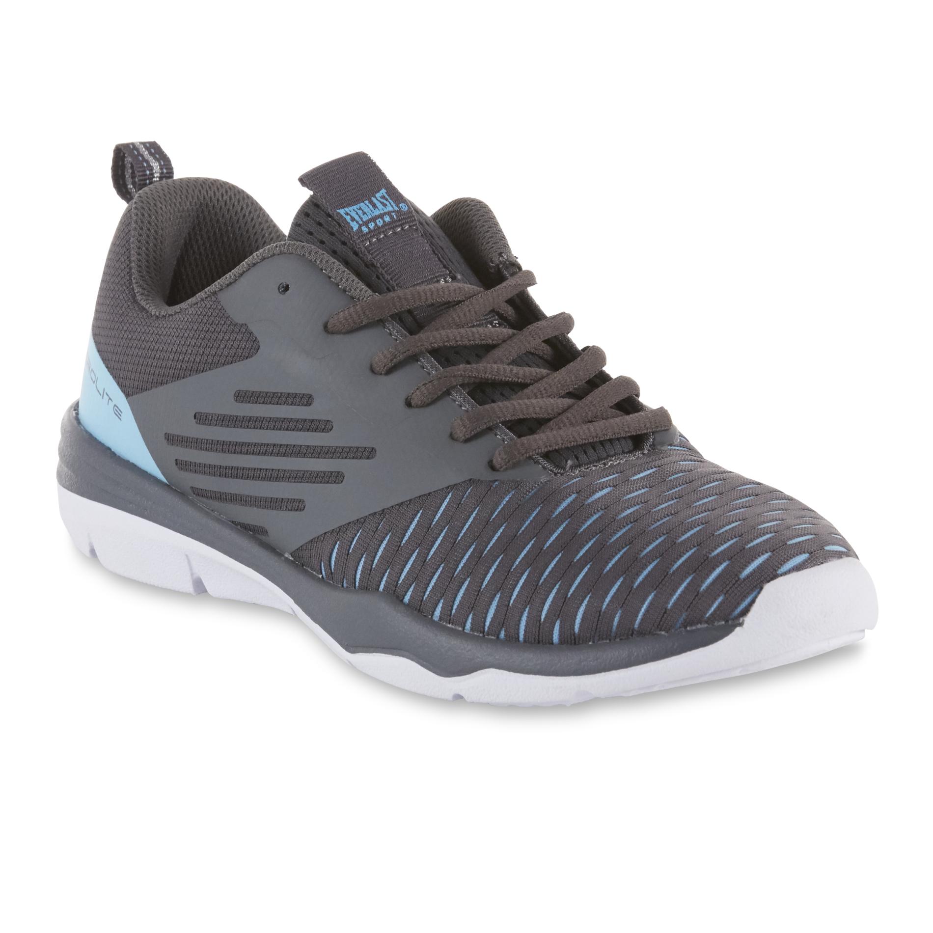 Everlast Sport Women's Kady Sneaker - Gray/Blue, 6, Grey/Blue Everlast Sport Women's Kady Sneaker - Gray/Blue, 6, Grey/Blue