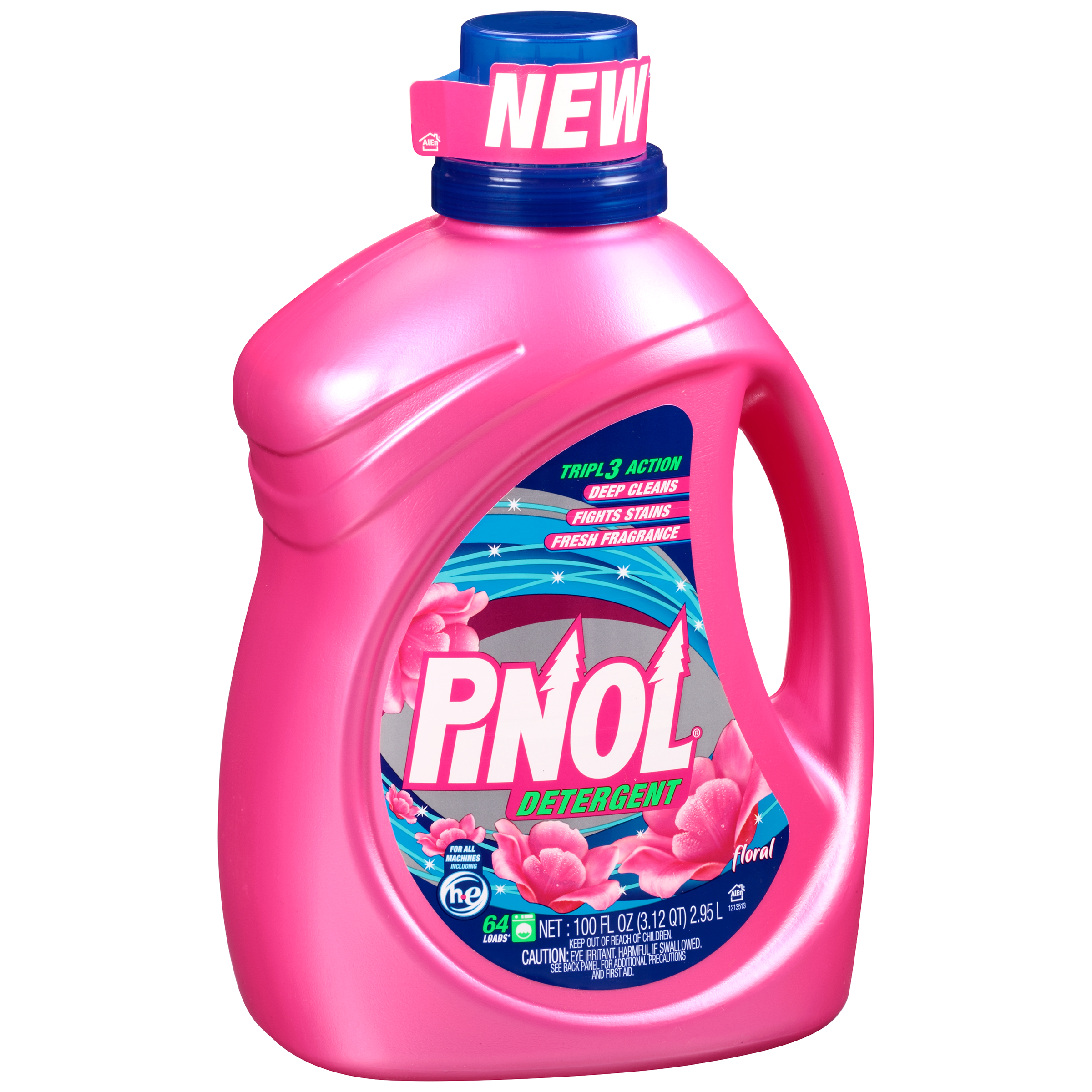 Pinol Floral Liquid Laundry Detergent 100 FL OZ.