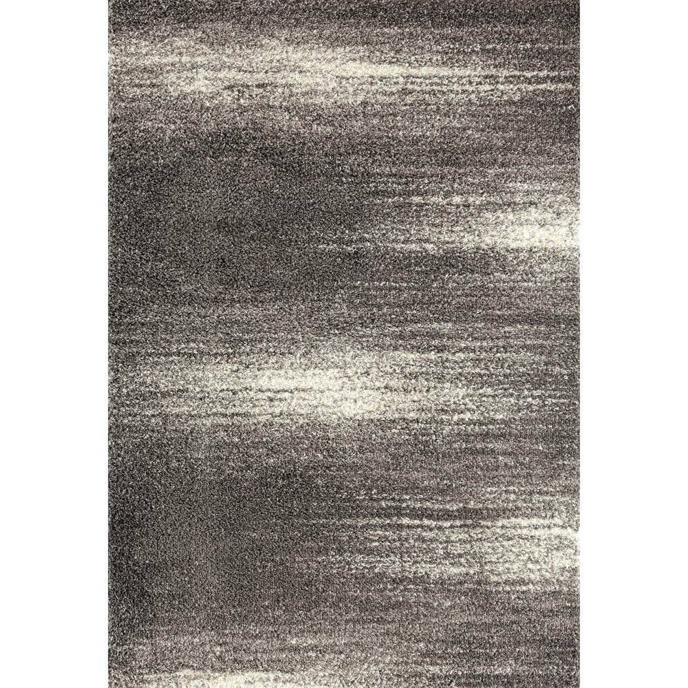 World Rug Gallery Florida Shag Contemporary Ombre Shag 2828 Gray Area ...