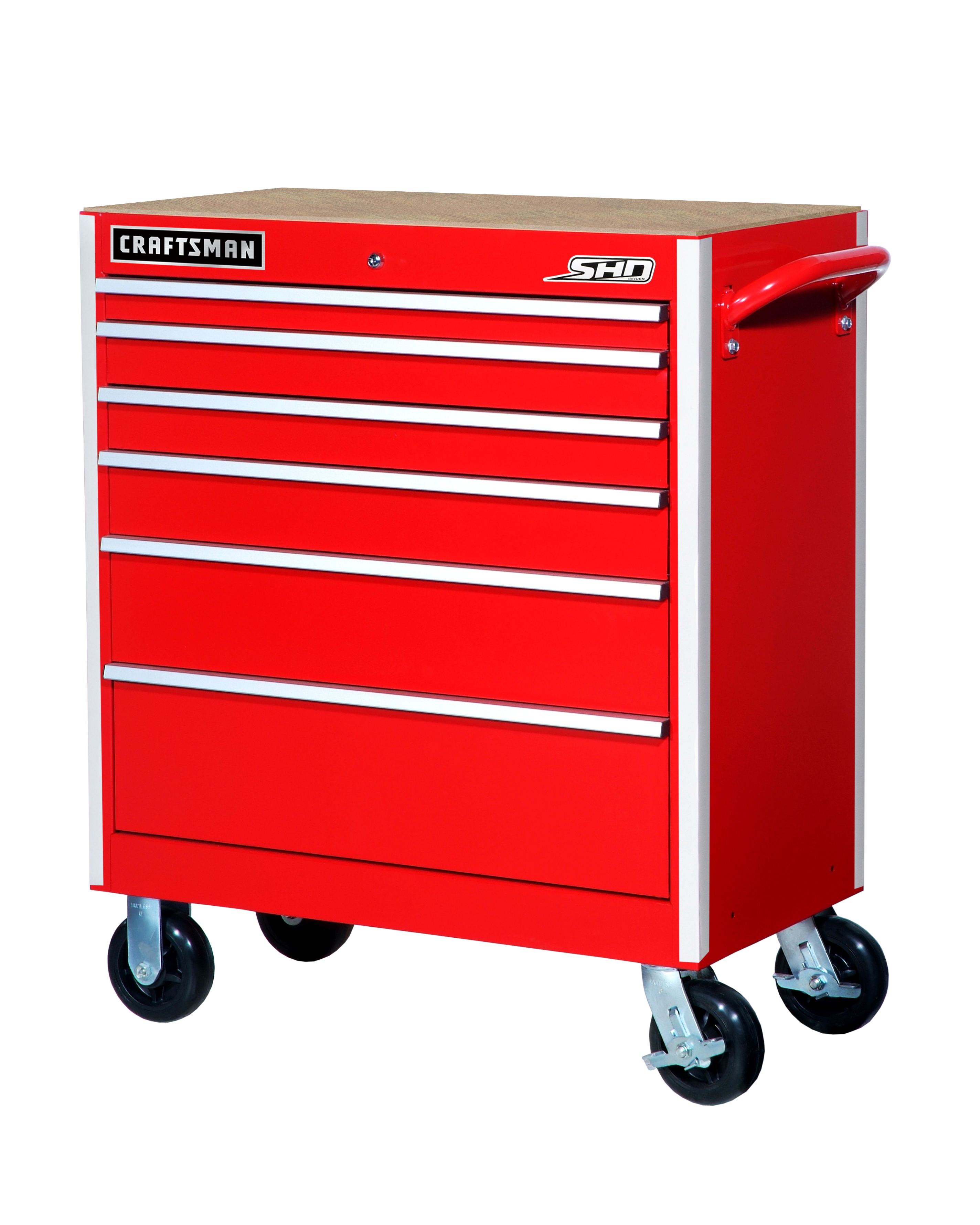 Craftsman Shd 35 In 6 Drawer Cabinet With Integrated Latch System