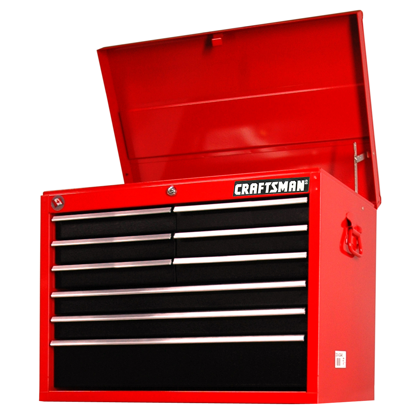 Craftsman 27" 9Drawer Top Chest Red & Black Shop Your Way Online