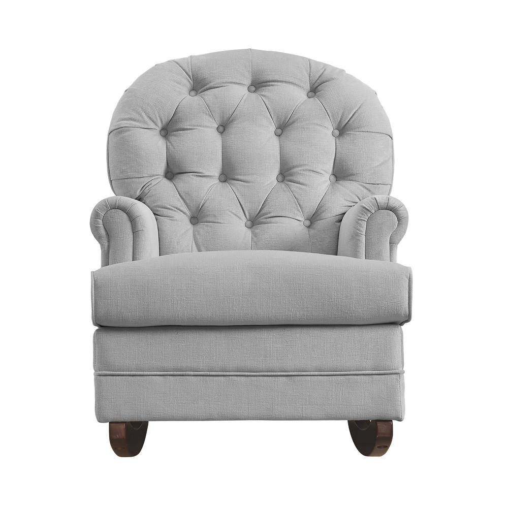 Dorel Brielle Button Tufted Rocker Chair, Multiple Colors
