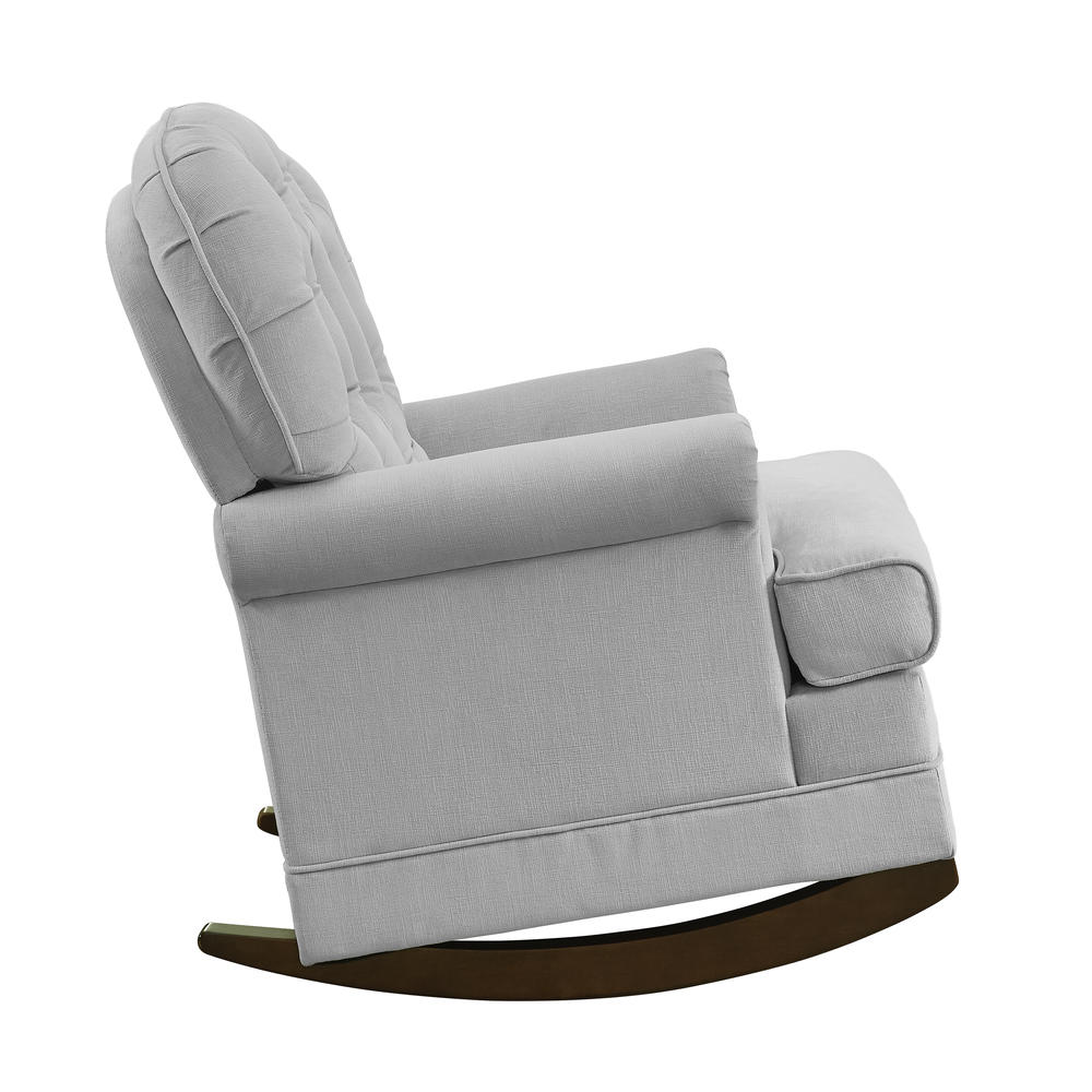 Dorel Brielle Button Tufted Rocker Chair, Multiple Colors