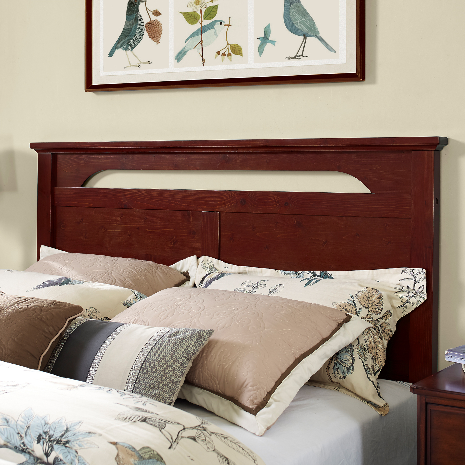 Dorel Home Furnishings Full/Queen Cherry Headboard Shop Your Way