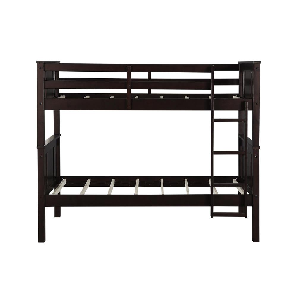 Dorel Home Furnishings Dylan Espresso Twin Bunk Bed