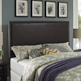 Dorel Emerson Upholstered Headboard Multiple Colors and Sizes
