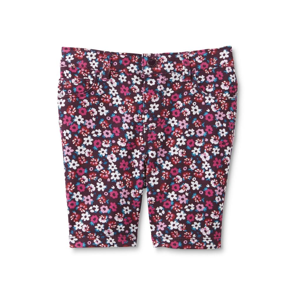 WonderKids Infant & Toddler Girl's Knit Bermuda Shorts - Floral