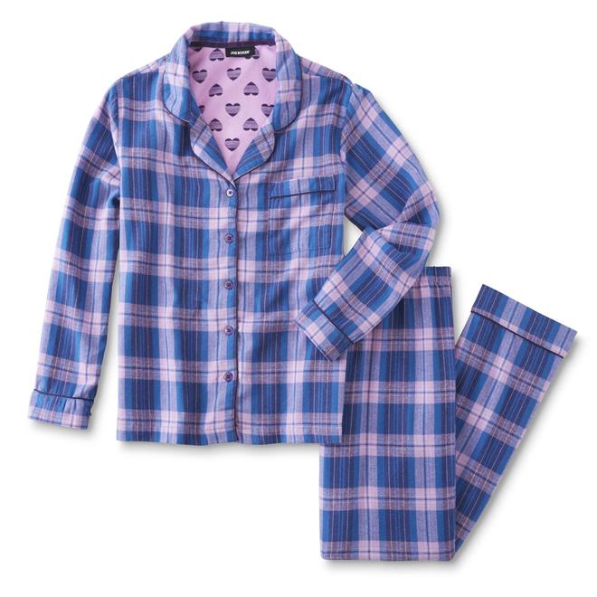Joe Boxer Women's Flannel Pajamas Plaid