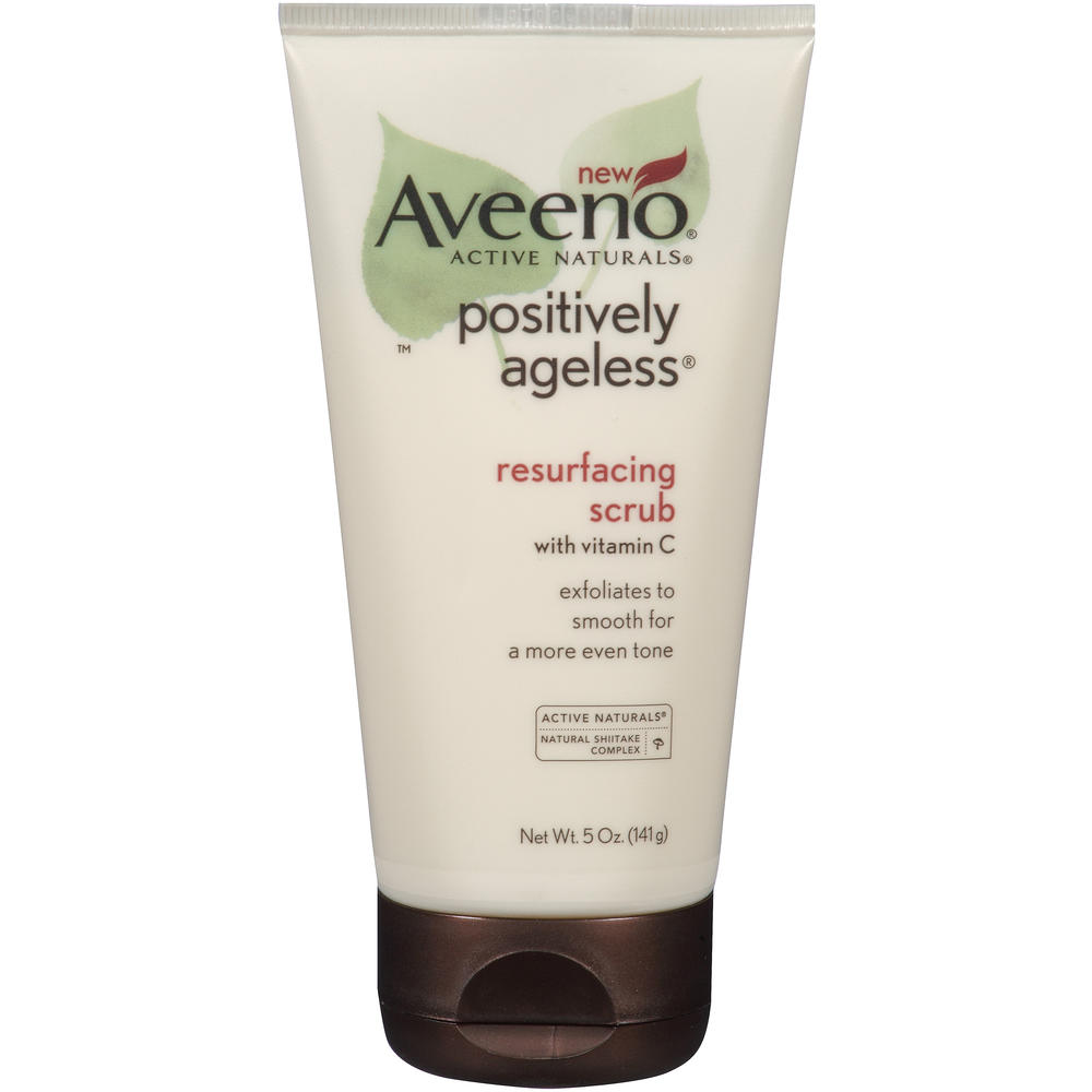 Aveeno Postively Ageless Resurfacing Scrub, 5 oz