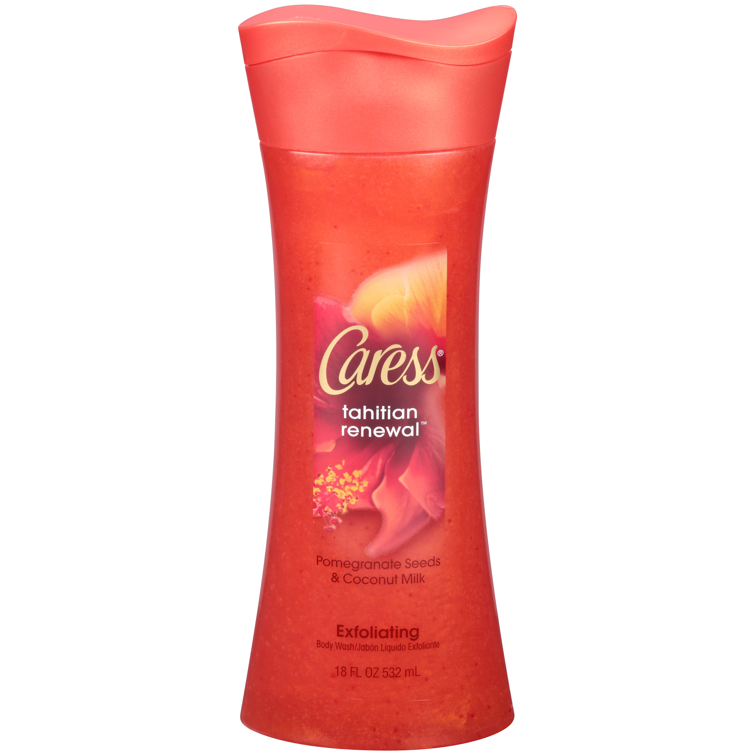 Caress Body Wash, Silkening, Tahitian Renewal, 18 fl oz (532 ml)