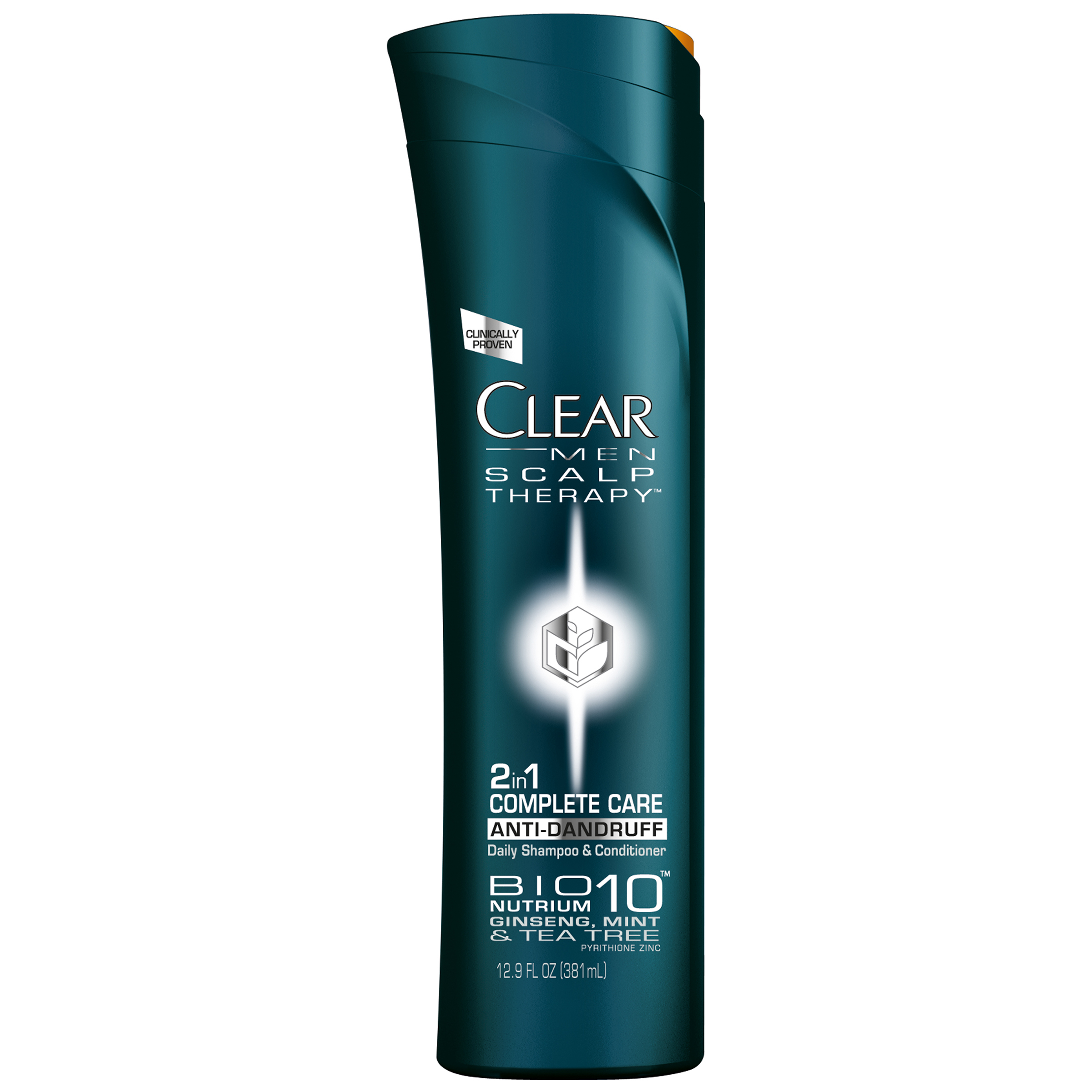 Clear Men Scalp Therapy Shampoo & Conditioner Anti-Dandruff Complete Care 2 in 1 12.9 fl oz (381 ml)