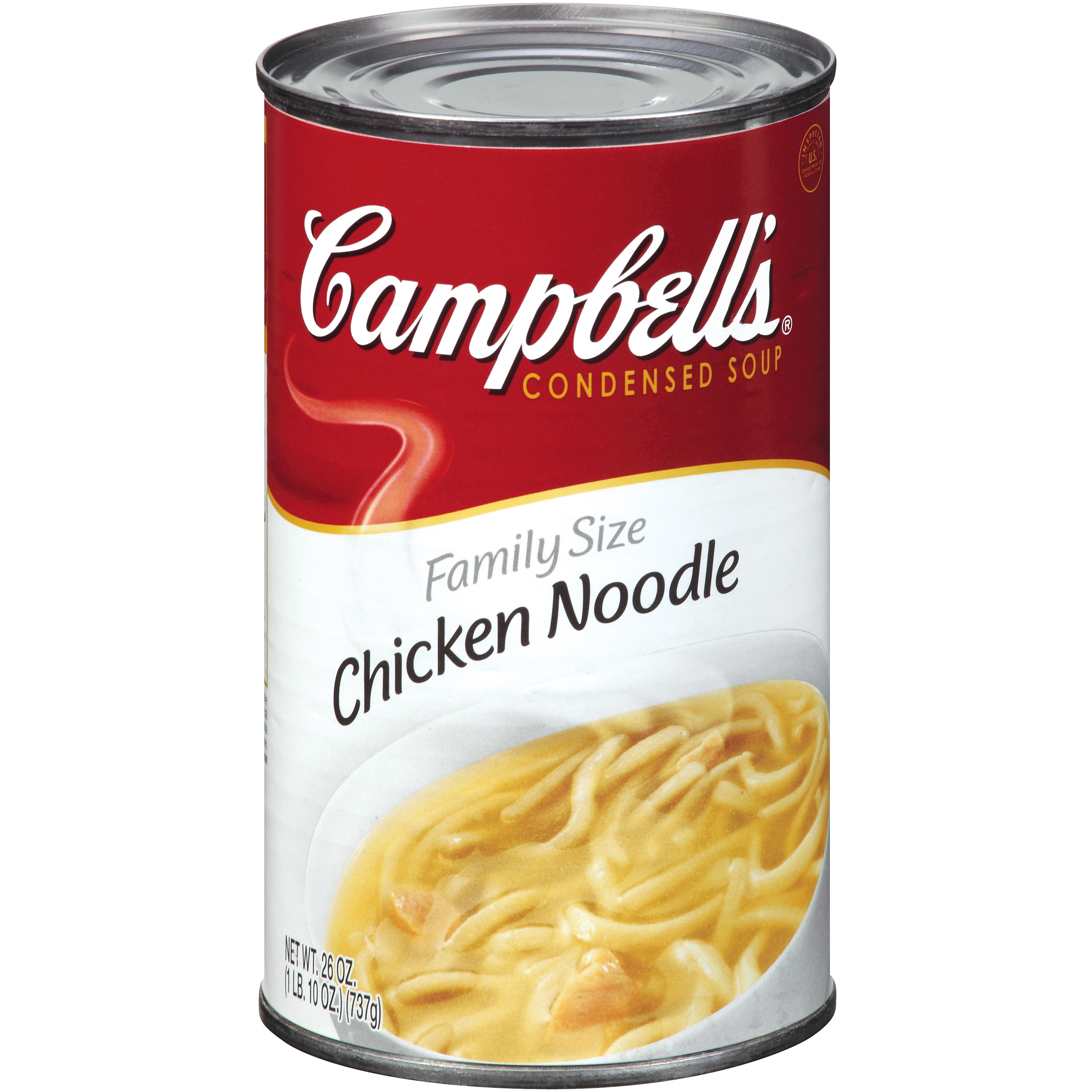 Campbell's Soup, Condensed, Chicken Noodle, 26 oz (1 lb 10 oz) 737 g