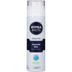 Nivea Men NIVEA FOR MEN Sensitive, Shaving Gel 7 Ounce (Pack of 1)