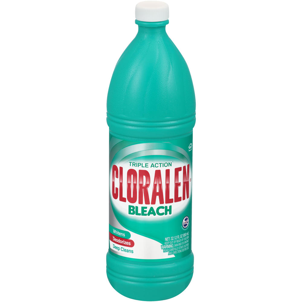Cloralen® Triple Action Bleach 32.12 fl. oz. Bottle
