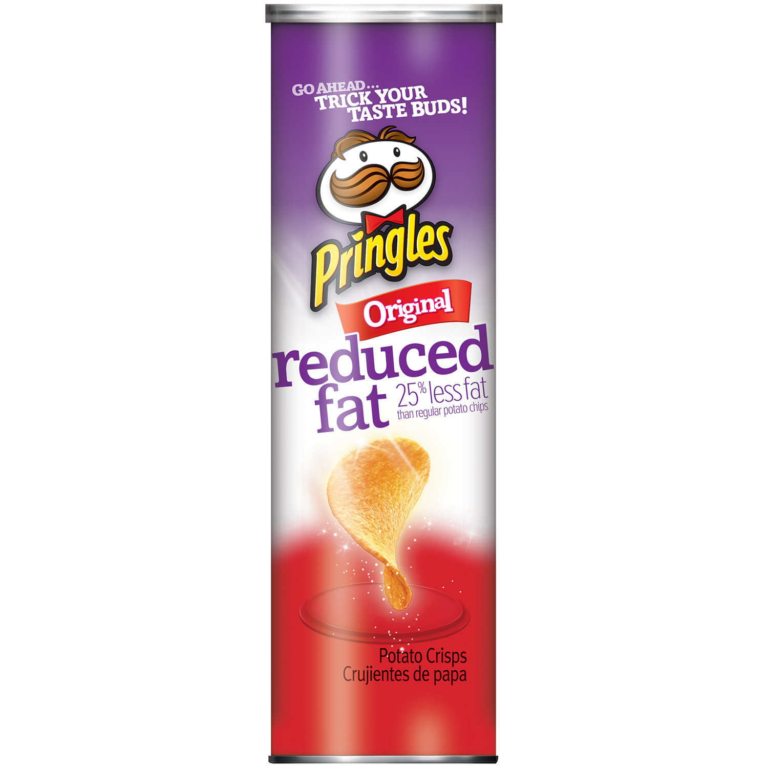 Pringles Potato Crisps Reduced Fat Original, 5.32 oz