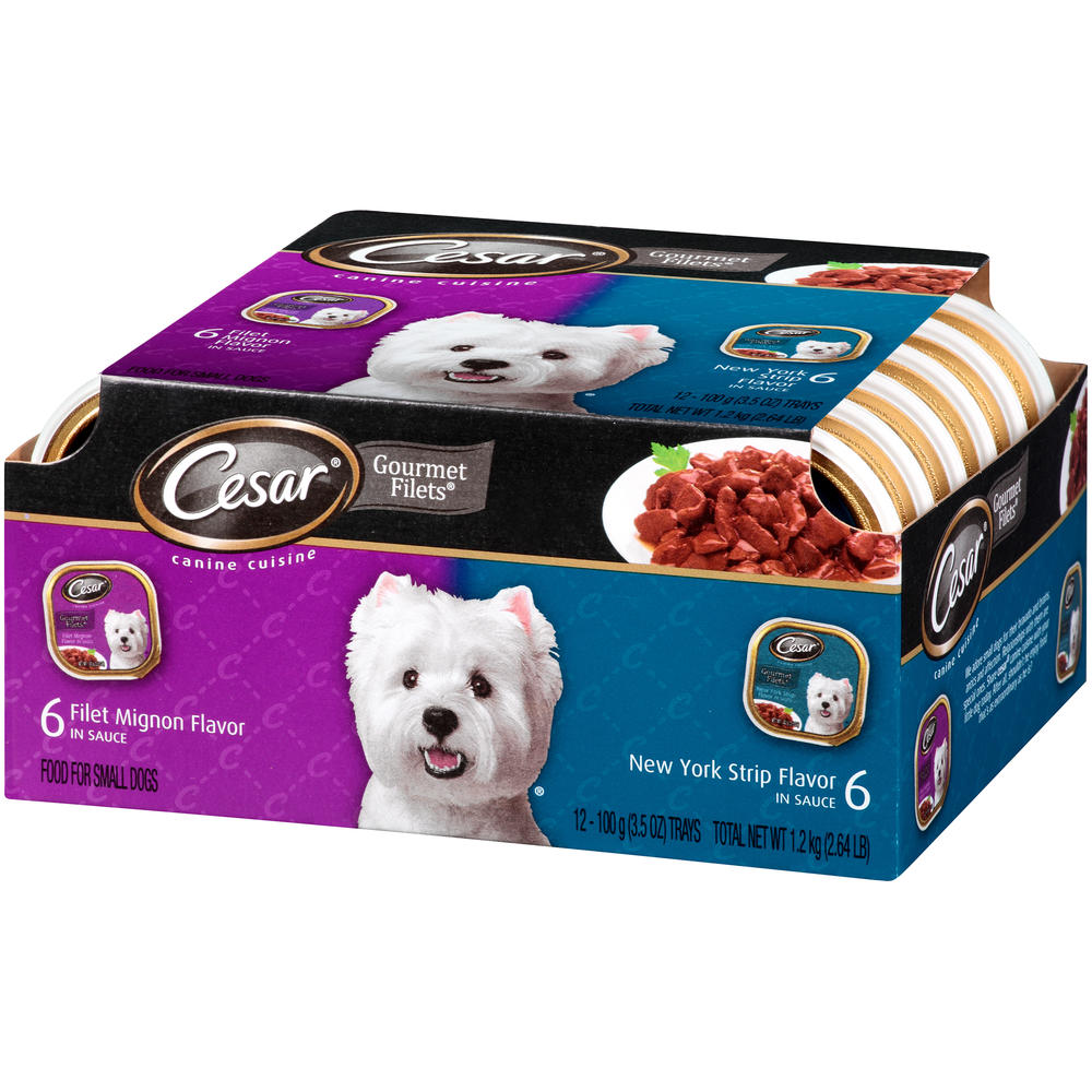Cesar Canine Cuisine Dog Food 3.5 oz. Cans 12 Pack