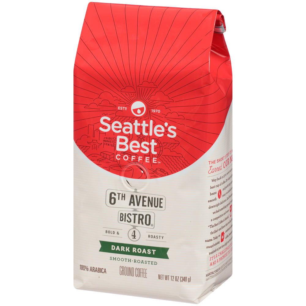 Seattle's Best Coffee, Ground, Level Four, Henry's Blend, 12 oz (340 g)