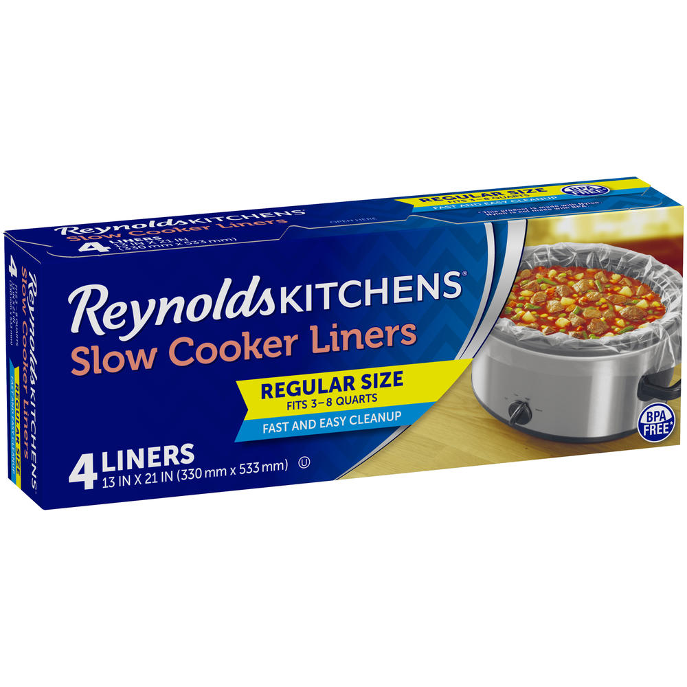 Reynolds Slow Cooker Liners, 4 liners