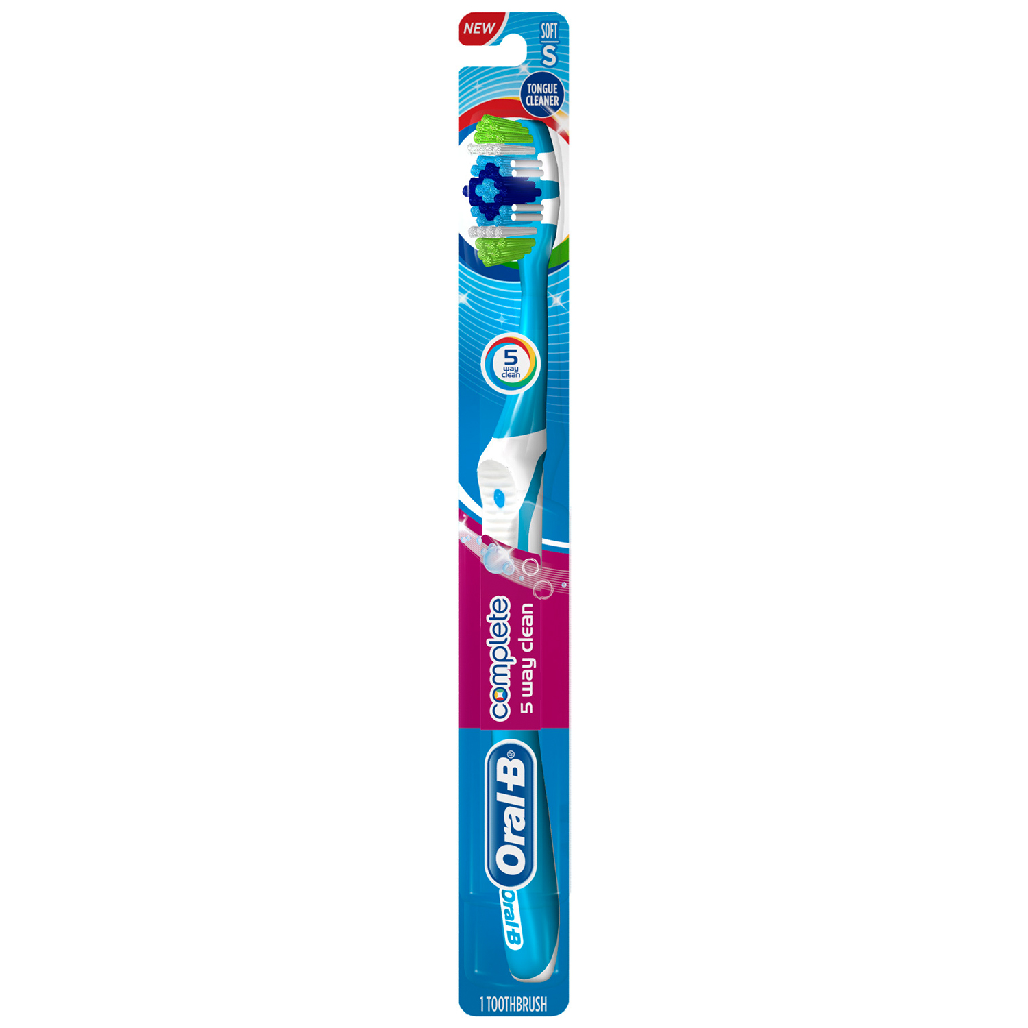 Oral-B Complete 5-Way Clean Soft Toothbrush
