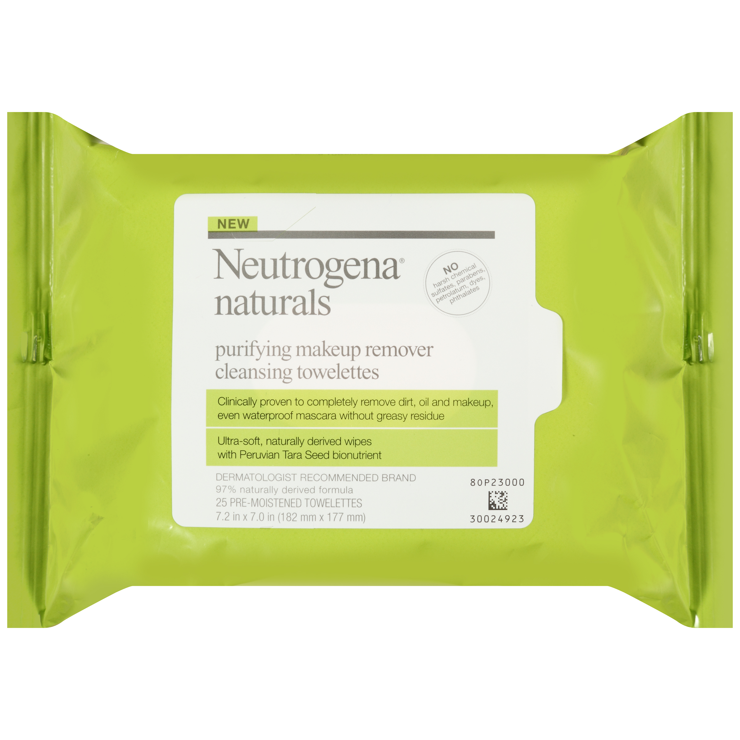 Neutrogena Naturals Purifying Makeup Remover Cleansing Towelettes Naturals 25 CT Neutrogena Naturals Purifying Makeup Remover Cleansing Towelettes Naturals 25 CT
