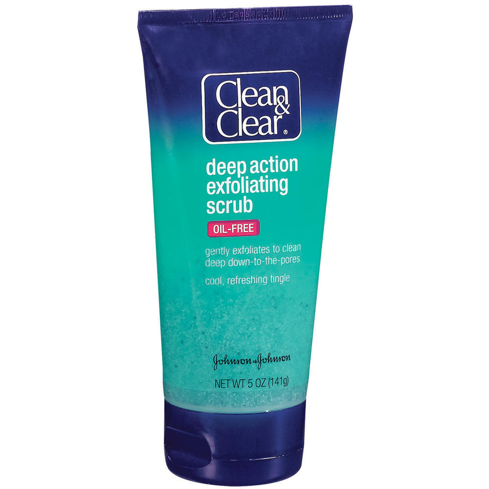 Clean & Clear Exfoliating Scrub, Deep Action, Oil-Free 5 oz (141 g)