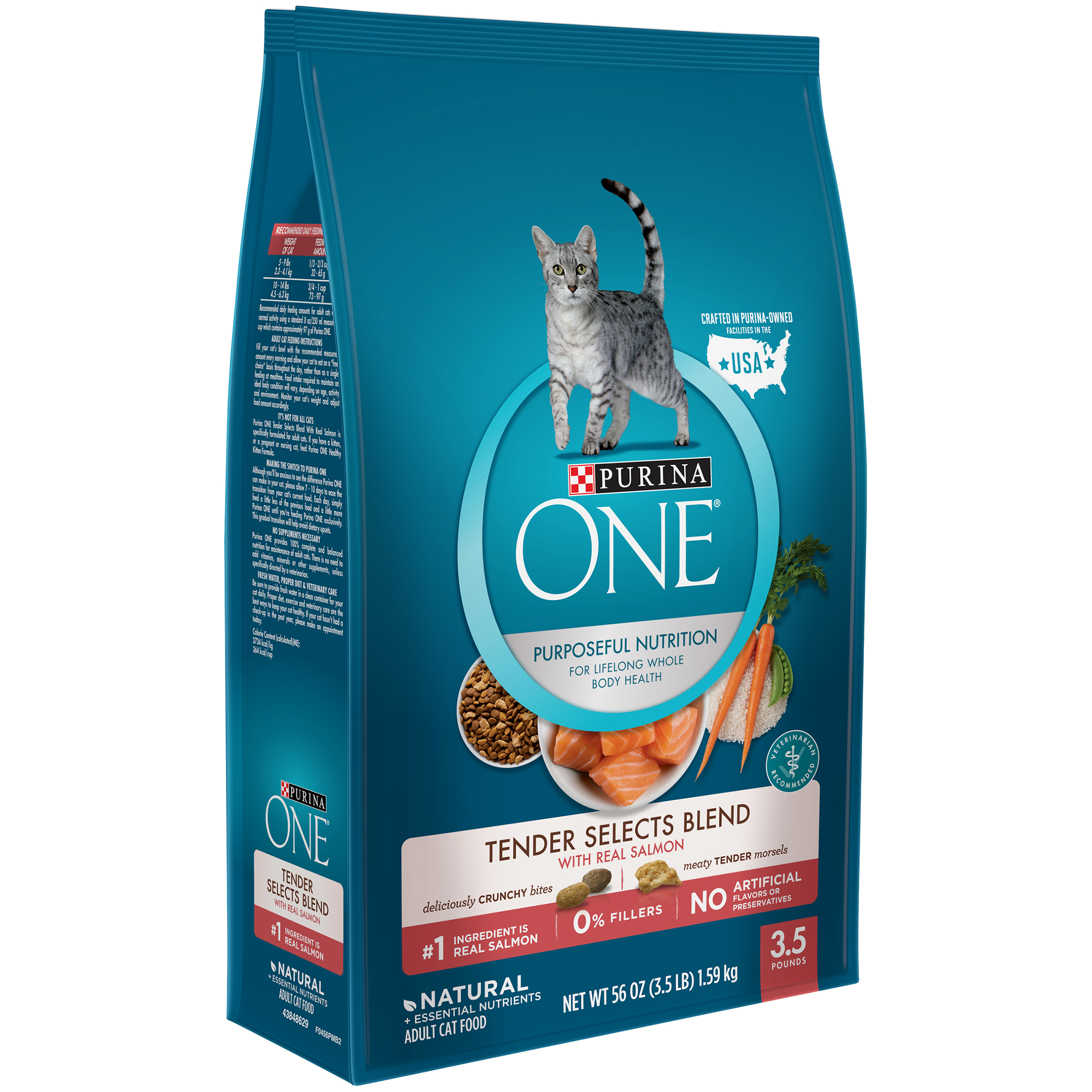 purina one salmon cat food