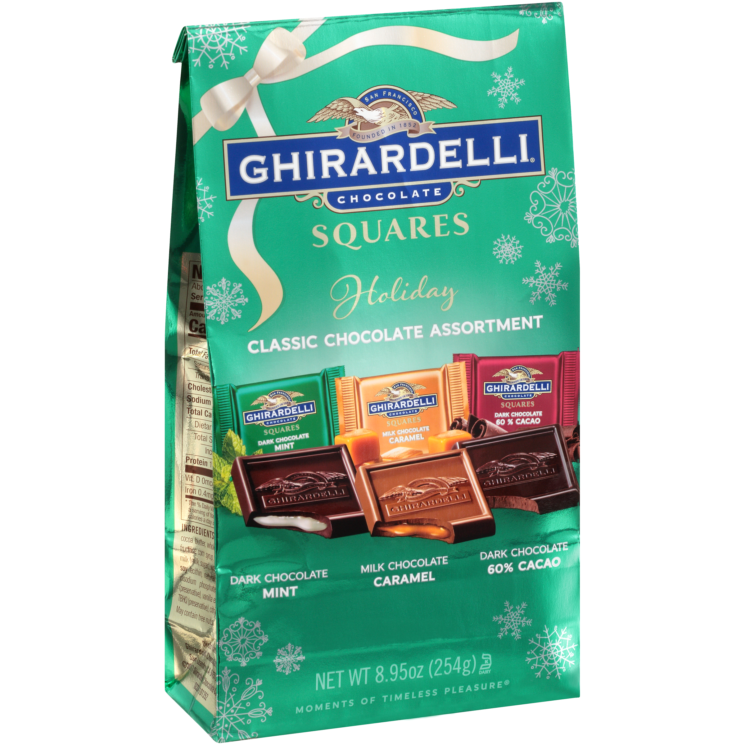 Ghirardelli Chocolate Assorted Holiday Squares, 8.95 oz Ghirardelli Chocolate Assorted Holiday Squares, 8.95 oz