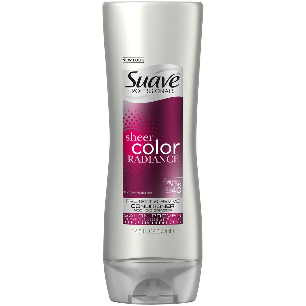 Suave Professionals Conditioner, Color Protection, For Color Treated Hair, 14.5 fl oz (428 ml)