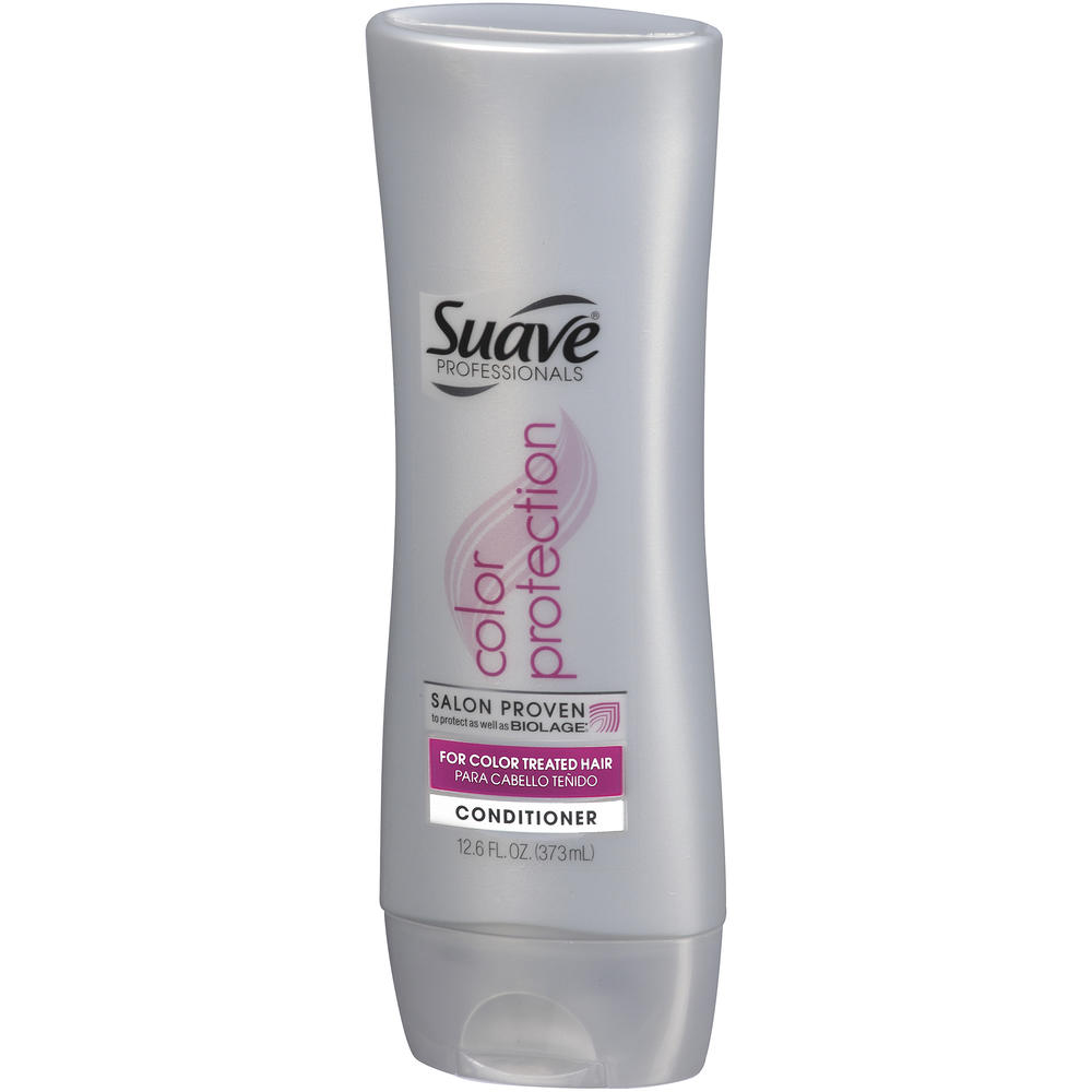 Suave Professionals Conditioner, Color Protection, For Color Treated Hair, 14.5 fl oz (428 ml)