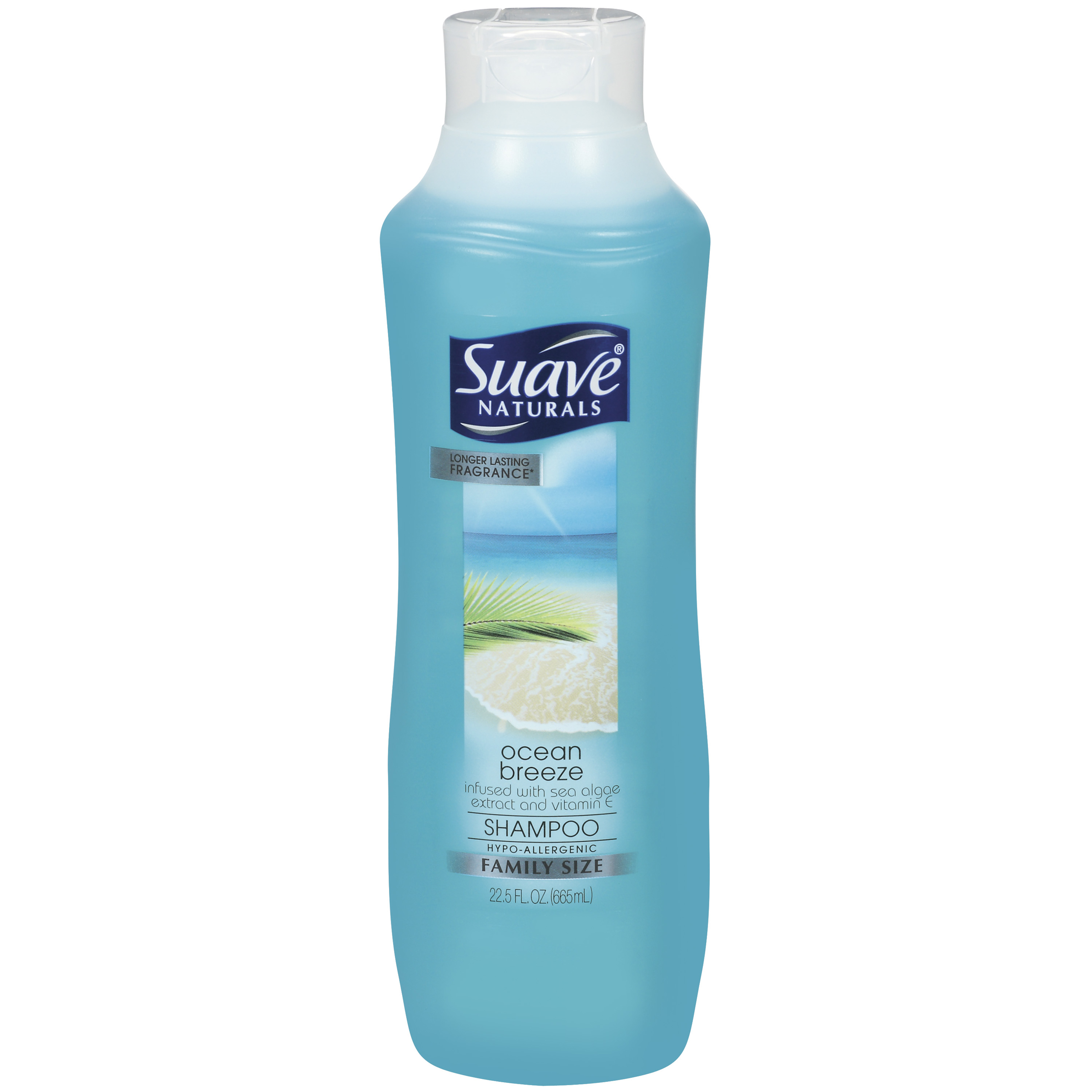 Suave Naturals Shampoo, Ocean Breeze, Family Size, 22.5 oz