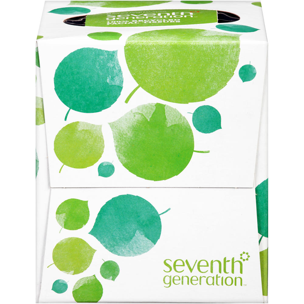 Seventh Generation 100% Recycled Facial Tissue, 2-Ply, 85/Box
