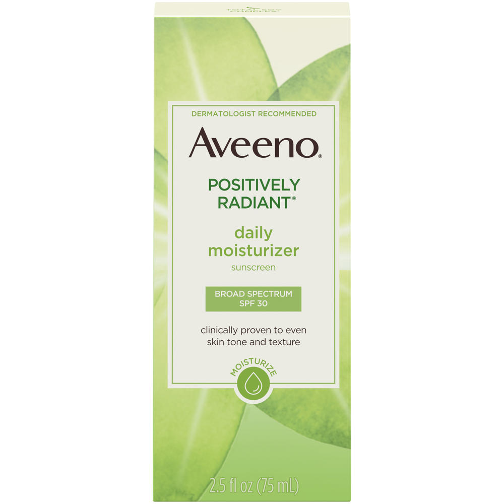 Aveeno Active Naturals Positively Radiant Daily Moisturizer, 2.5 fl oz (75 ml)
