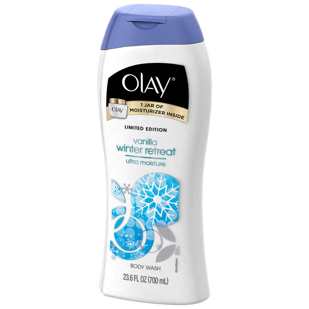 Olay Body Body Wash, Ultra Moisture, Vanilla Indulgence, 23.6 fl oz (700 ml)