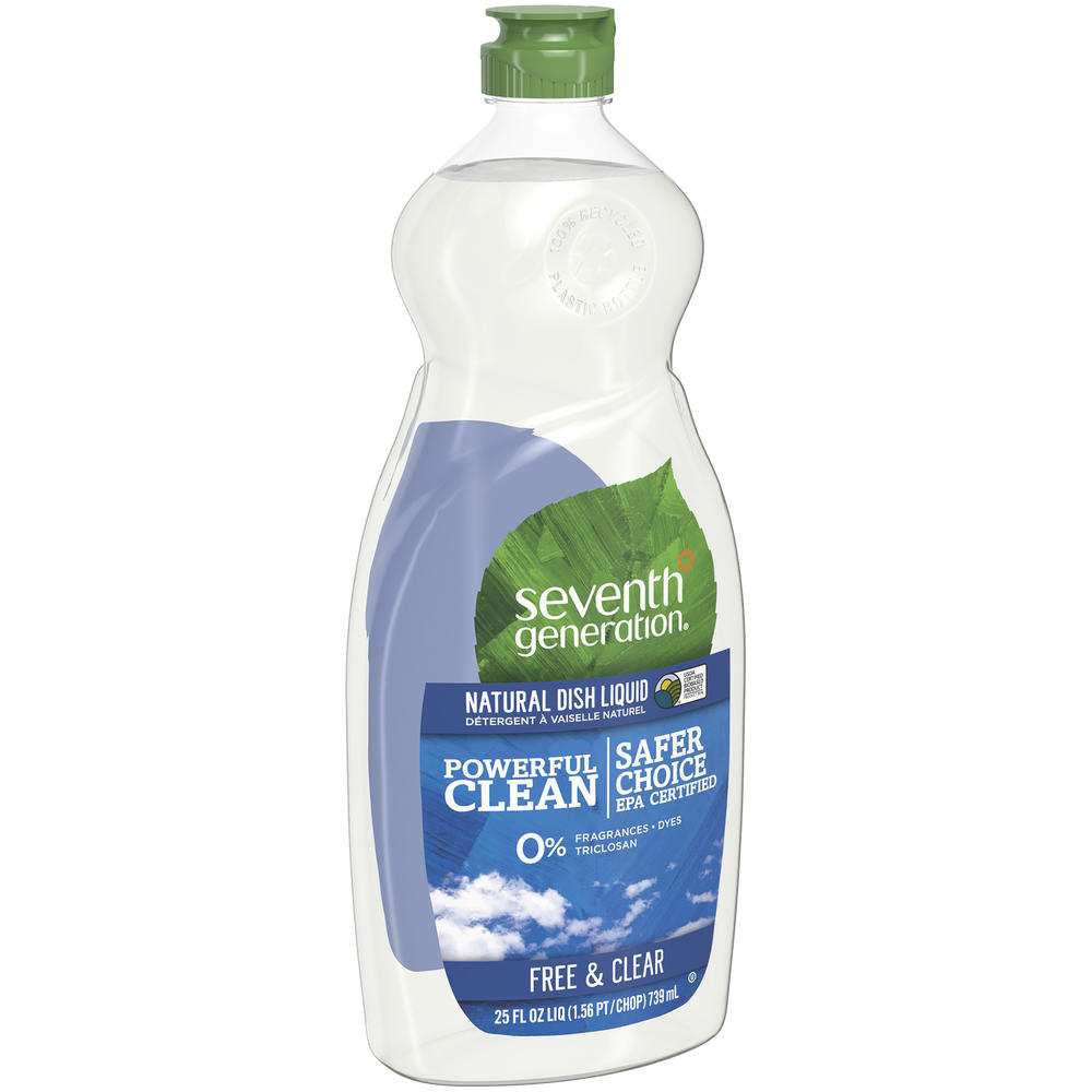 Seventh Generation Natural Dish Liquid, 25 fl oz (1.56 pt) 739 ml