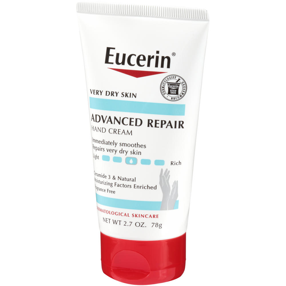 Eucerin Hand Creme, Plus Intensive Repair, 2.7 oz (78 g)