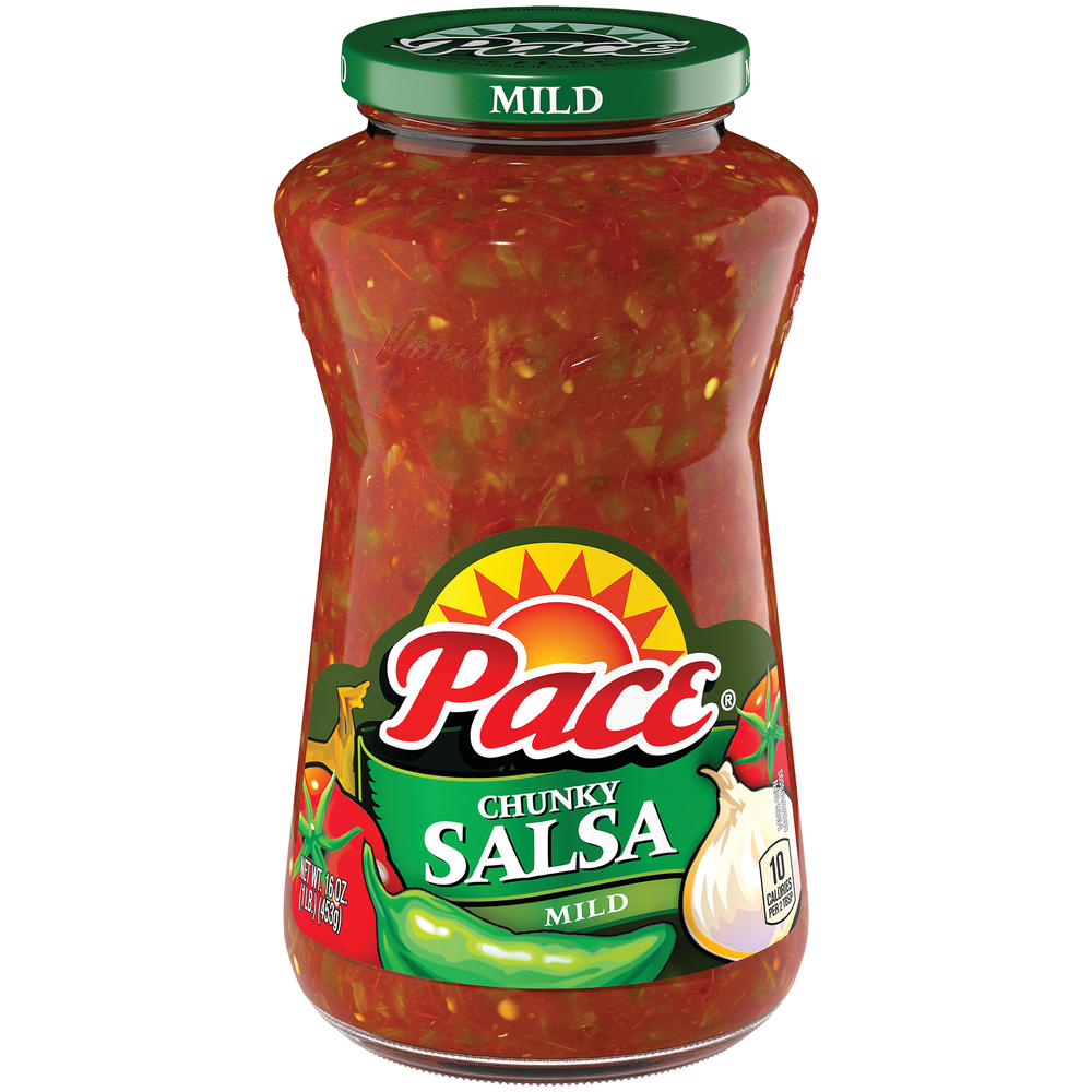 Pace Salsa, Chunky, Mild, 16 oz (1 lb) 453 g