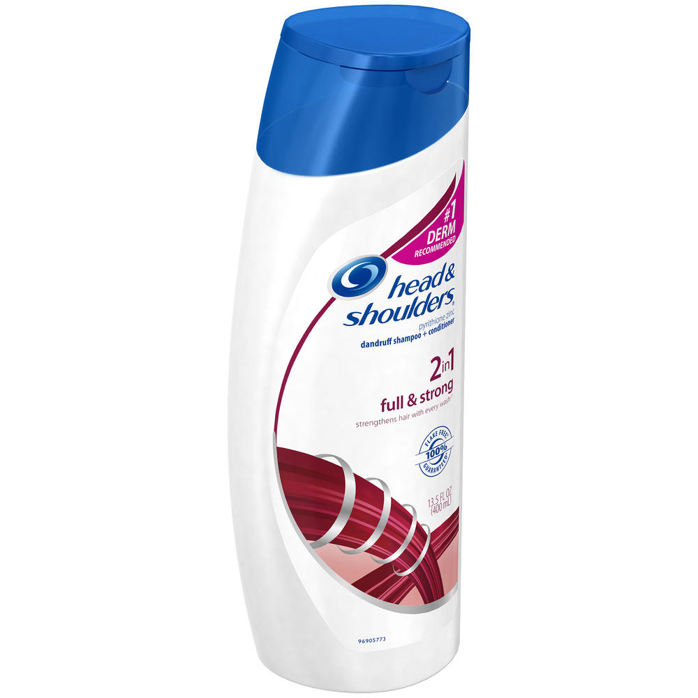 Head & Shoulders Dandruff Shampoo & Conditioner, 2-in-1 Full & Strong, 14.2 fl oz (420 ml)