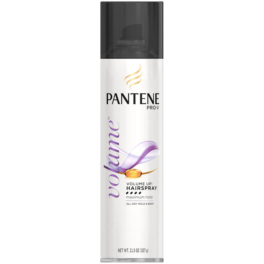 Pantene Pro-V Fine Hair Style Hairspray, Lasting Volume, Maximum Hold 4, 11.5 oz (327 g)