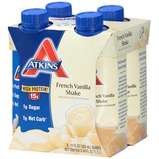 Advantage Shake, Vanilla, 4 - 11 fl oz (325 ml) shakes [44 fl oz (1.3 lt)]