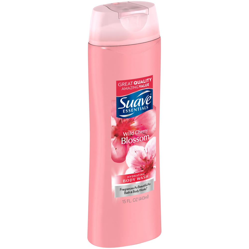 Suave Naturals Body Wash, Indulgent, Wild Cherry Blossom, 12 fl oz (355 ml)