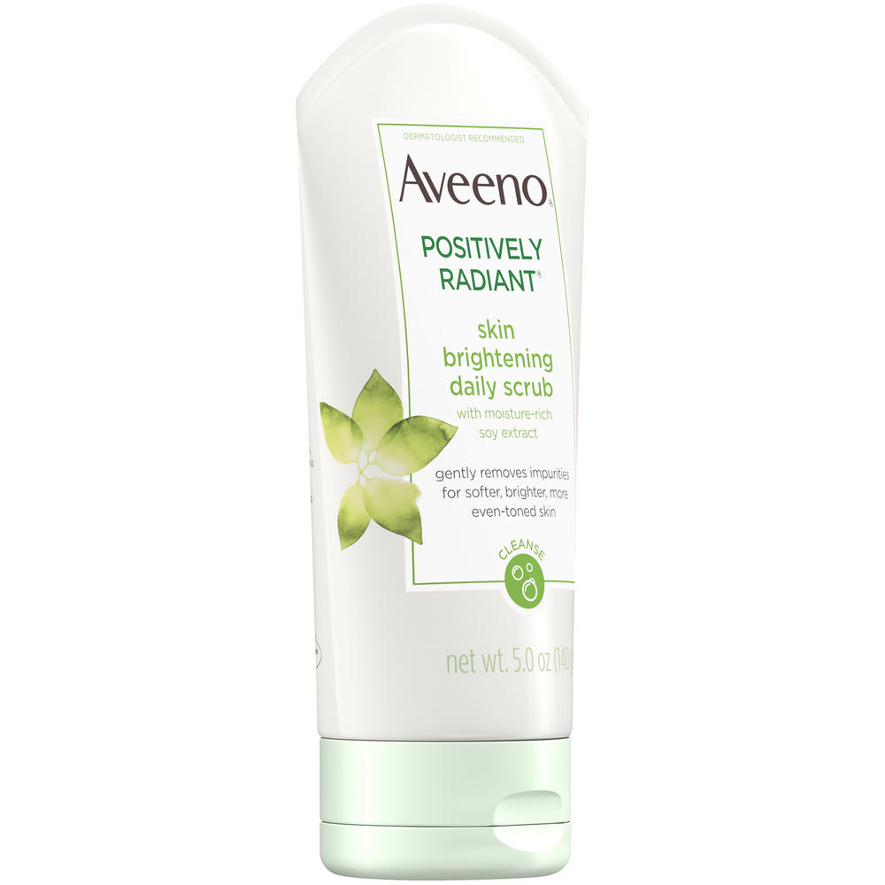 Aveeno Active Naturals Daily Scrub, Skin Brightening, 5 oz (140 g)