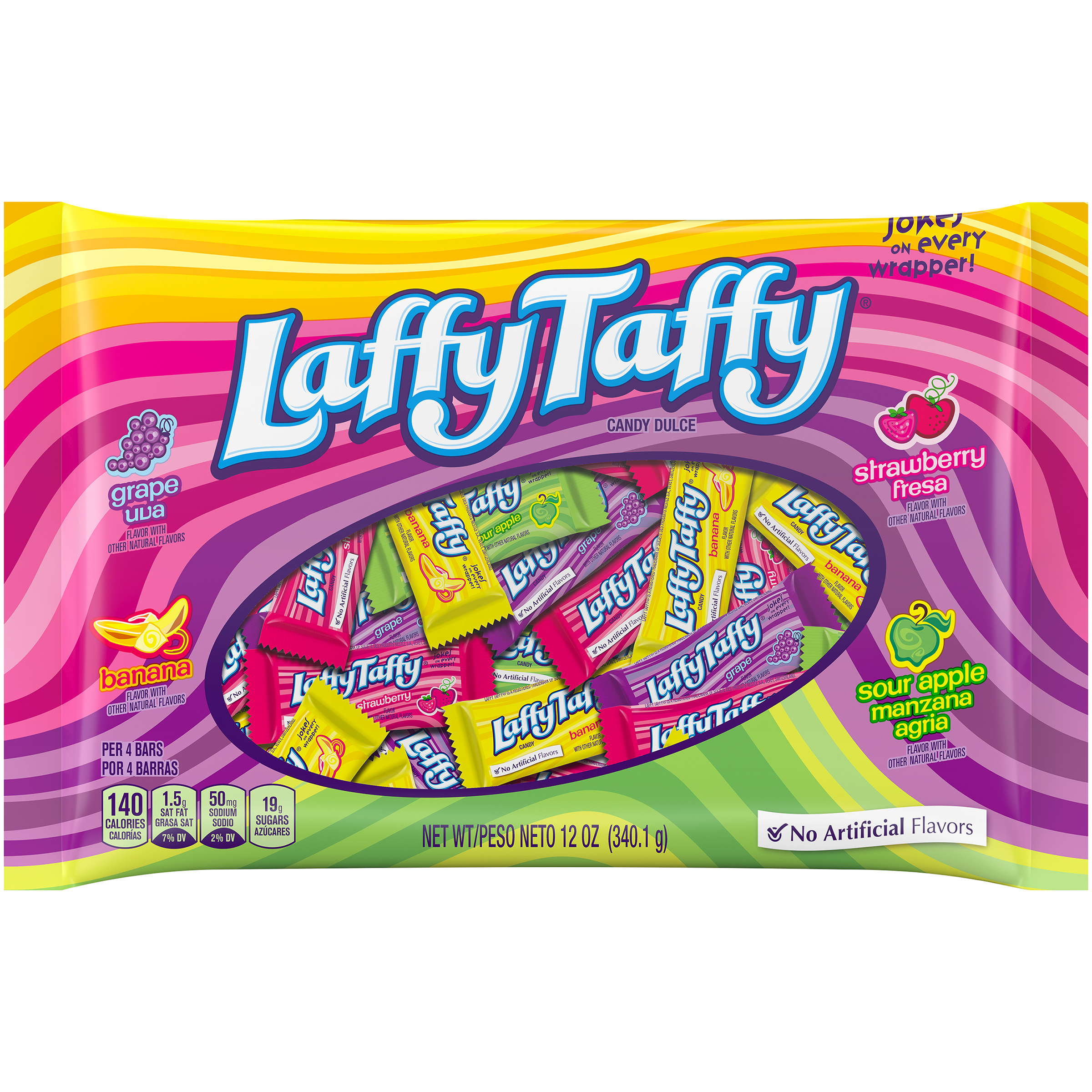 Wonka Laffy Taffy, Variety, 12 oz (340.1 g)