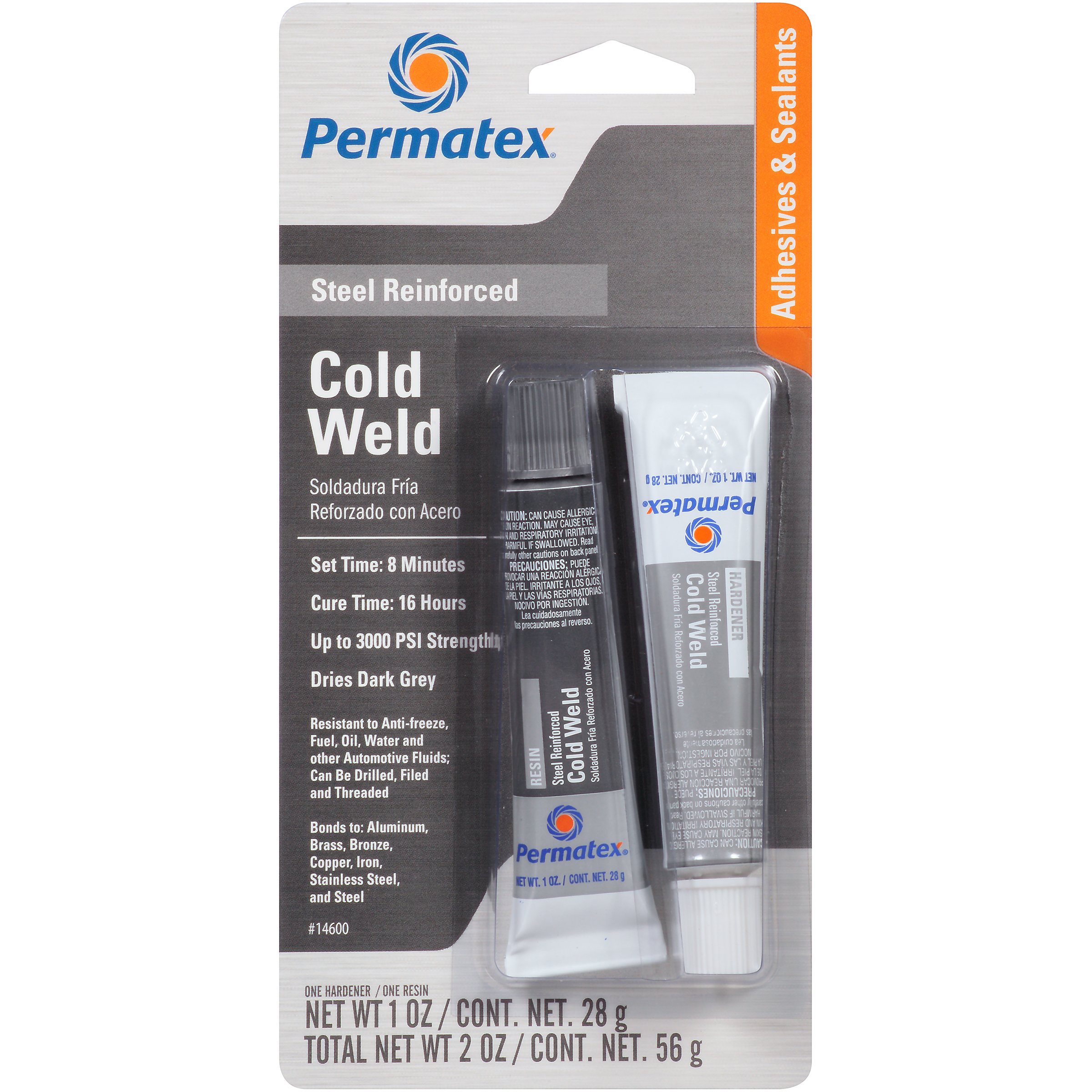 Permatex Cold Weld Bonding Compound 1 oz