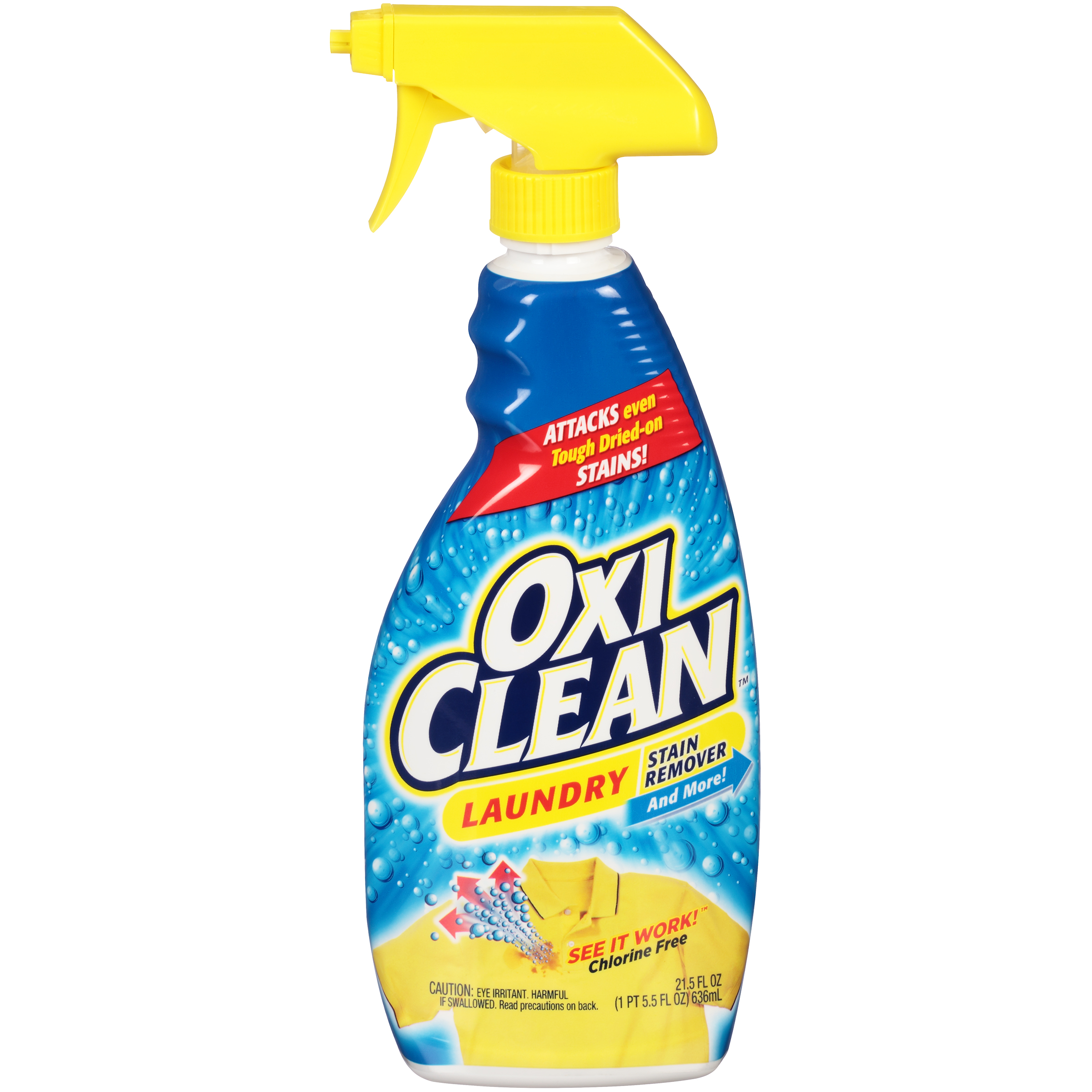 spot clean with oxiclean