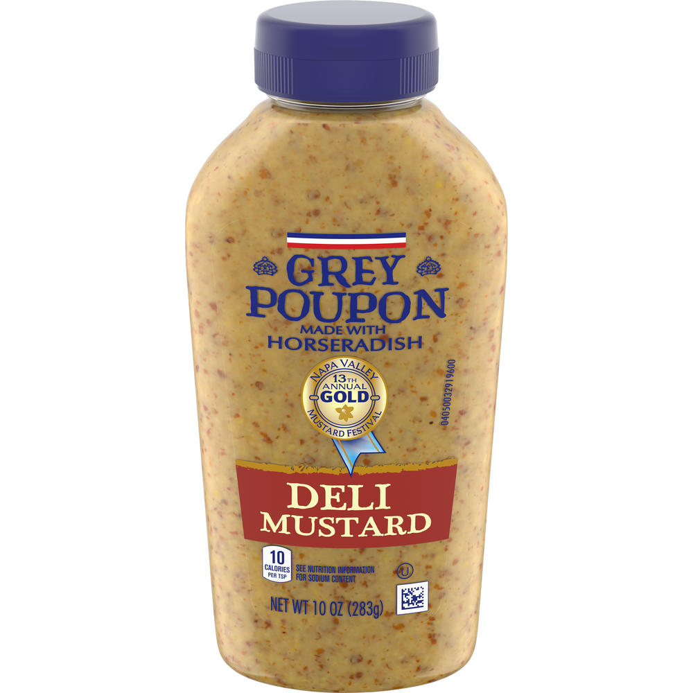 Grey Poupon Mustard, Deli, 10 oz (283 g)