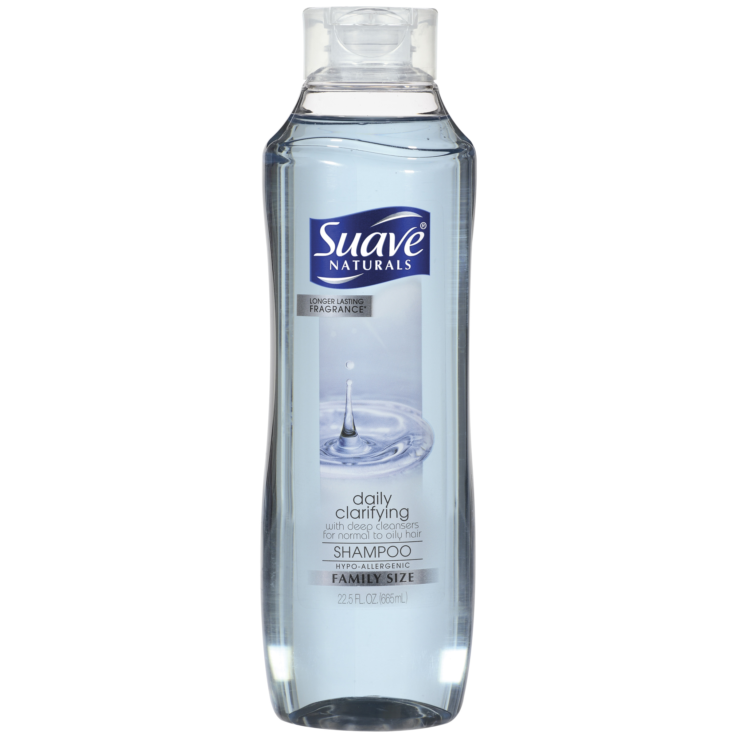 Suave Shampoo Daily Clarifying Family Size 22 5 Fl Oz 665 Ml