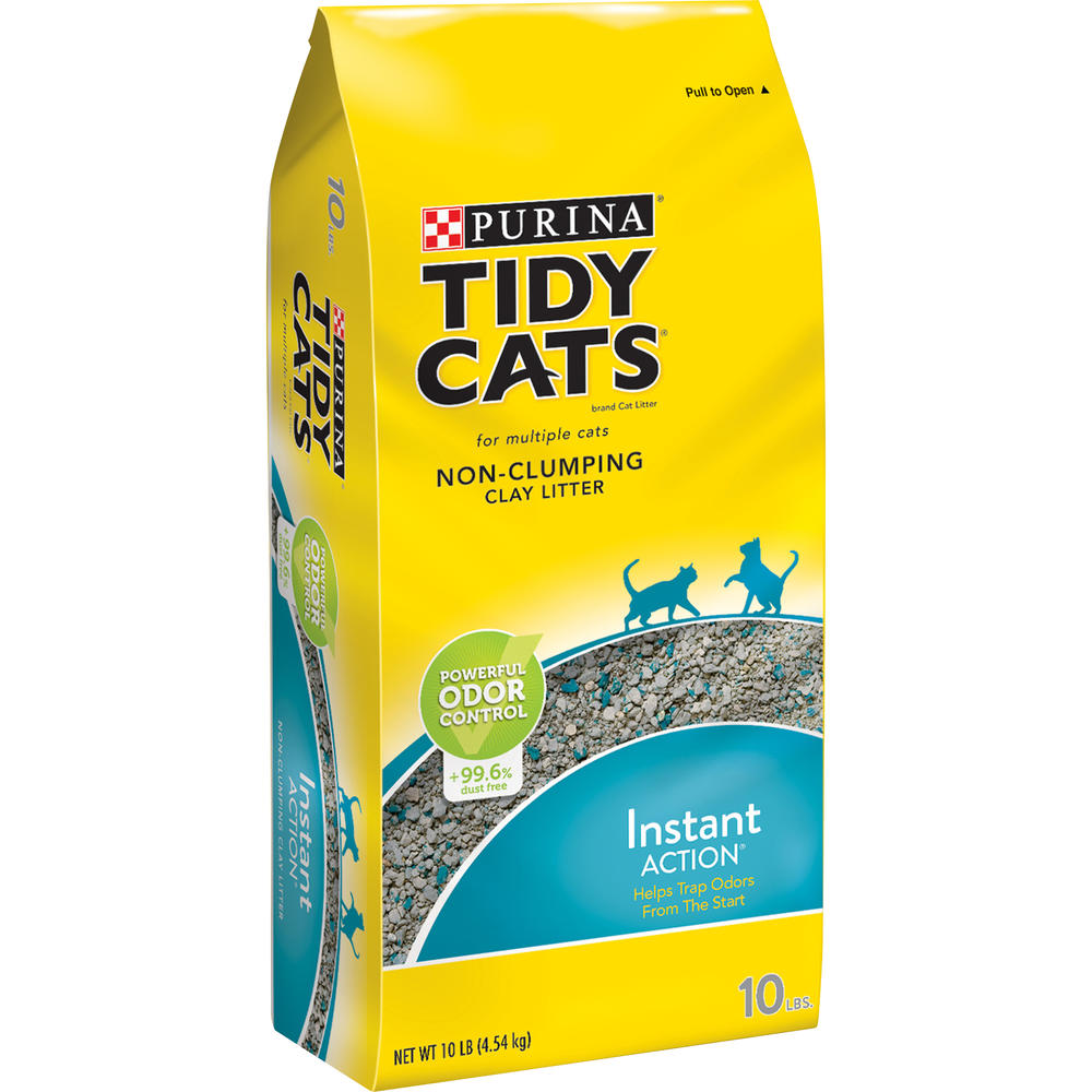 Tidy Cats Cat Box Filler, for Multiple Cats, 10 lb (4.54 kg)