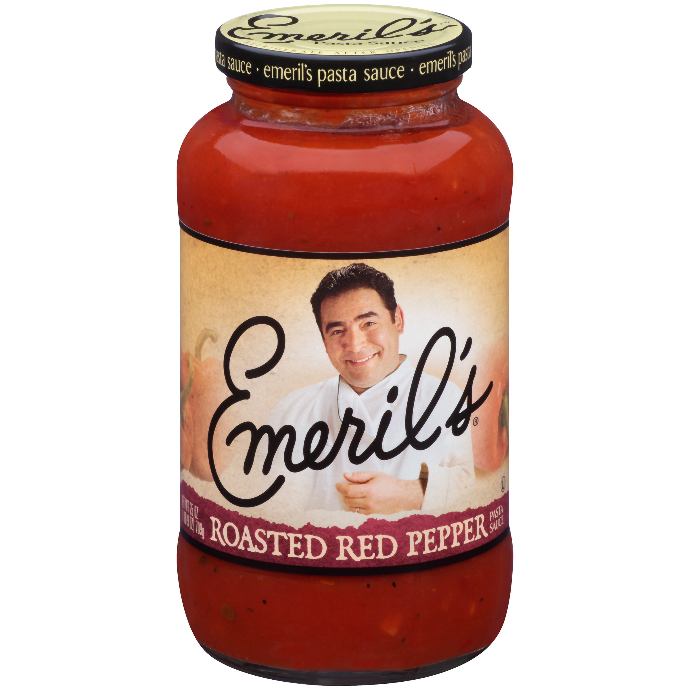 Emeril's Pasta Sauce, Roasted Red Pepper, 25 oz (1 lb 9 oz) 709 g