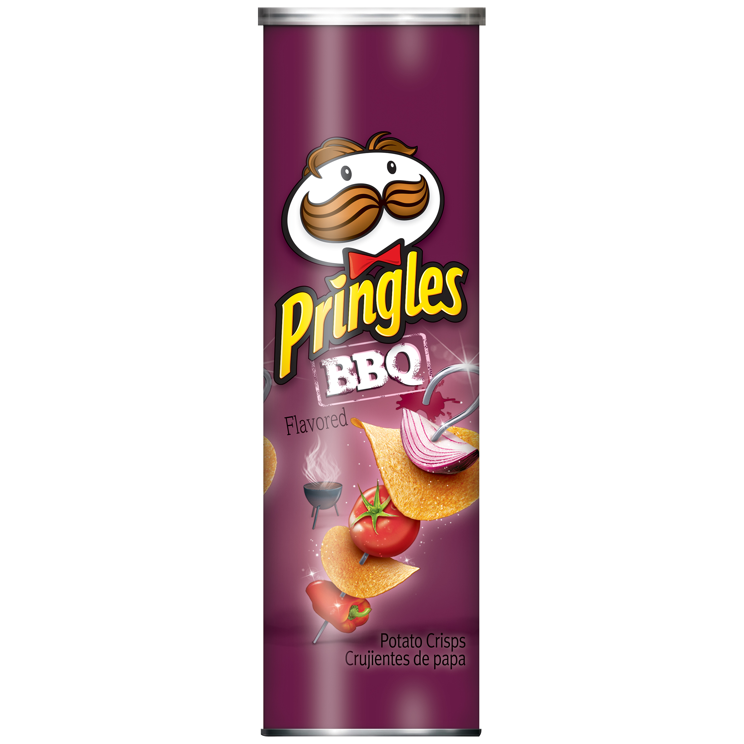 Pringles Potato Crisps BBQ, 5.96 oz